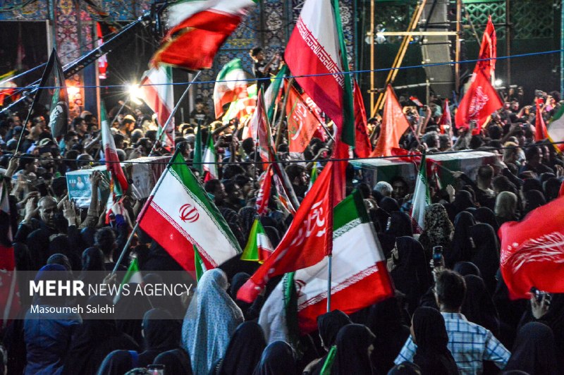 خبرگزاری مهر کرمانشاه: موج ۱۷۵ اجتماع «نحن المنتقمون» امشب در کرمانشاهکرمانشاه- موج ۱۷۵ اجتماع بزرگ مردمی «نحن المنتقمون» امشب شنبه ۳۱ مردادماه