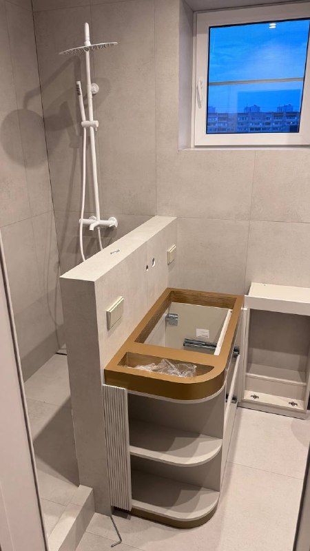 В процессе сборки мебели ванная комната. | ⏺️ ПРОРУМС_дизайн интерьера⏺️ - изображение 1 - процессе, сборки, мебели
