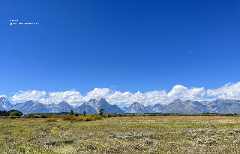 【美國】美的像一首詩的大堤頓國家公園Grand Teton National Park