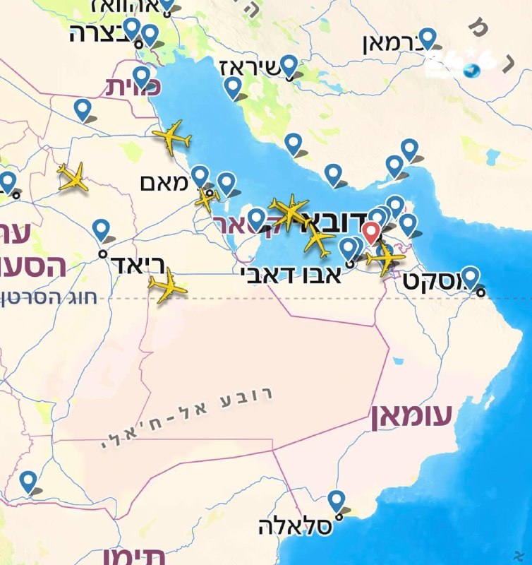 🇮🇱 תנועה ערה במפרץ.