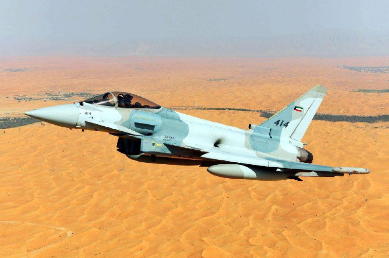 —️🇮🇷/🇰🇼 מבזק: שני מטוסי יורופייטר טייפון של חיל האוויר הכוויתי הושמדו בפגיעת טילים בליסטיים איראניים שת…