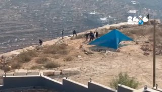 🇮🇱 תיעוד מחידוש המאהל בכפר קוסרה, לאחר שפונה אתמול.