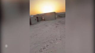 New footage obtained by the American CBS channel shows Iranian attacks on Camp Boehring, a major American military base in Kuwait, during the first days of the war between Iran.