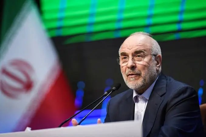 יו"ר הפרלמנט האיראני גליבאף: "תנאיה של אירן באו לידי ביטוי שוב ושוב וברור באמצעות מתווכים. —. לגישת הגזר וה…