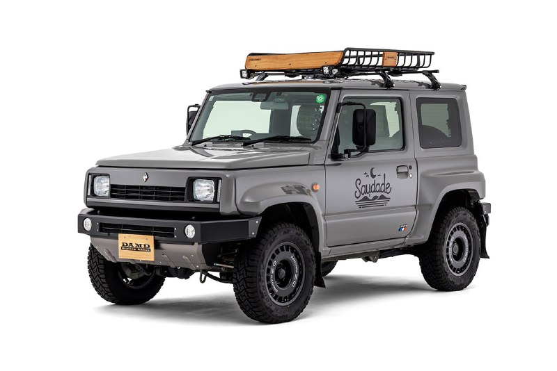 Suzuki Jimny стал клоном Defender, G-Class и Renault 5 3
