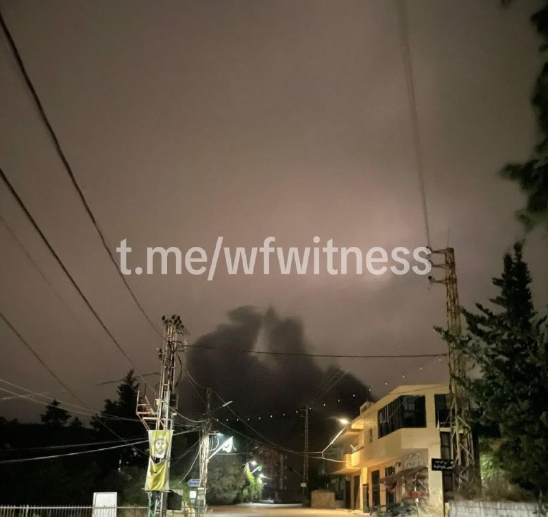 ️🇱🇧🇮🇱 תמונות של התקיפות הישראליות הנ"ל על מיפדון ונבטיה אל-פאוקה, דרום לבנון.