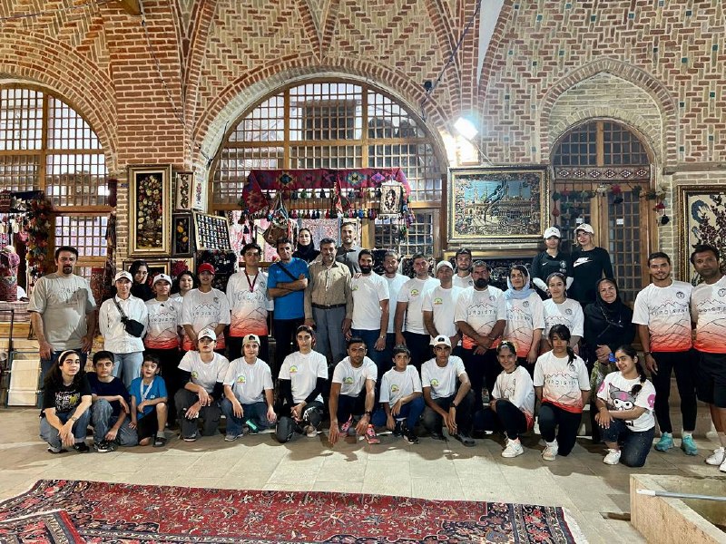 فدراسیون اسکی و ورزشهای زمستانی: در راستای طرح هما وزارت ورزش و جوانان؛بازدید از اماکن تاریخی بیجار توسط ورزشکاران المپیکی و مربیان تیم های ملی در حاشیه
