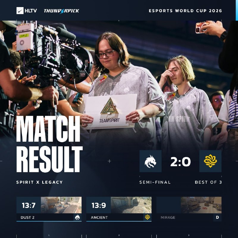 FarhadRApTOR (GExEsports): خب همونطور که انتظار میرفت اسپیریت فردا در برابر تیم FUT به صورت Best of 5 بازی خواهد کرد💥 @FarhadRaptor
