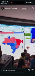 צפו: הרגע שבו פלביו בולסונארו מבין שלולה לקחה את ההובלה עליו שוב בבחירות.