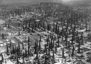 A dense grove of oil derricks at the Signal Hill oil field in Long Beach, California, 1937.Time Machine | Historical Photo