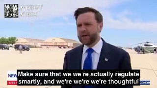 ️🇺🇸 US Vice President J.D. Vance said he felt "a little weird" about artificial intelligence companies joining the government to regulate them, calling it "a bit of a Trojan horse."