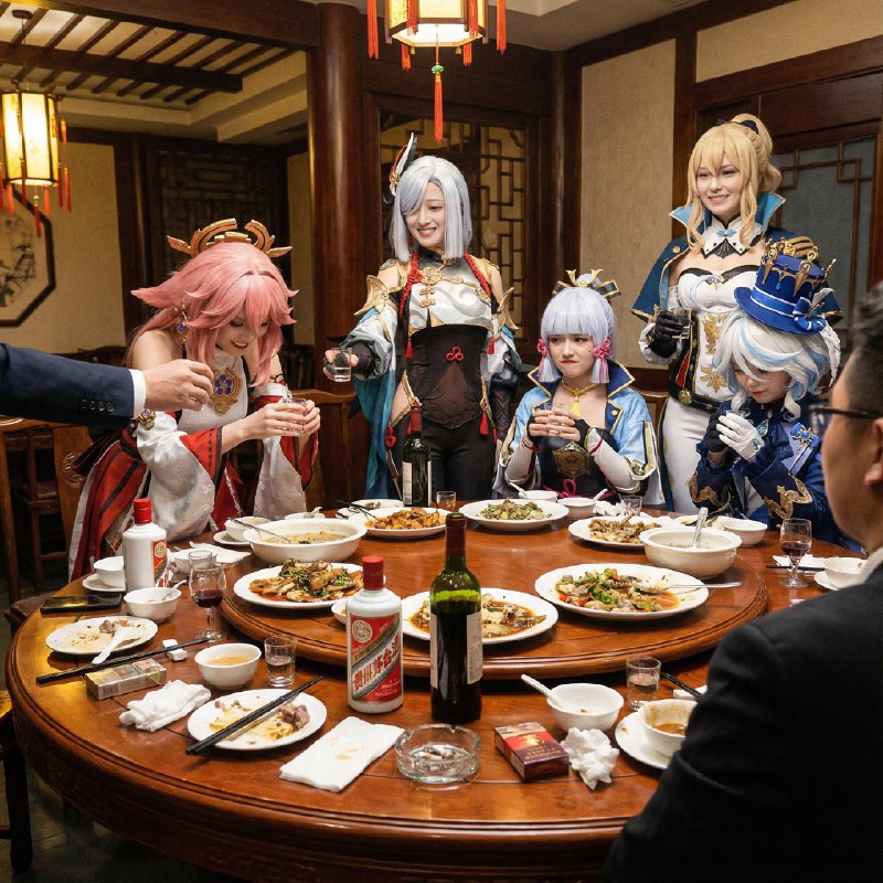 Coser来了也得敬酒🍻