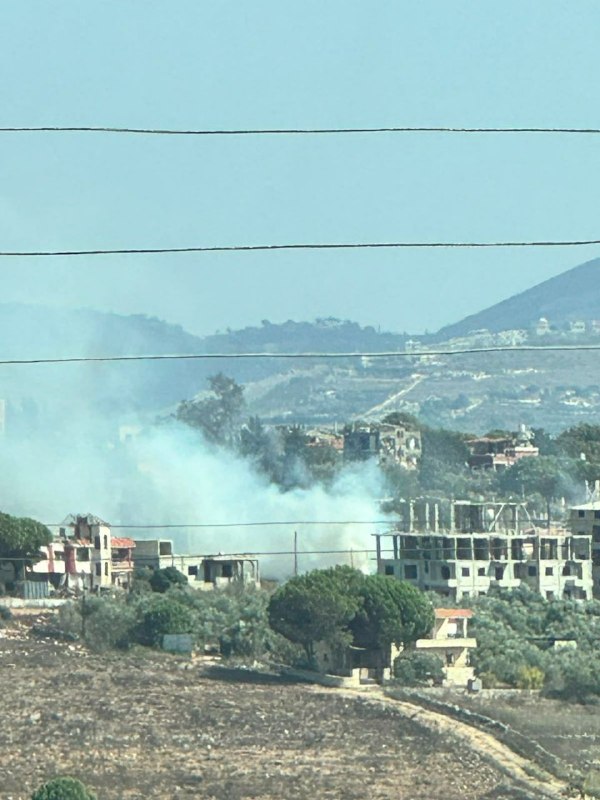🚨 The occupation intends to burn property in the town of Zoutar in the east of the country and artillery bombardment is aimed at the area between the eastern towns of Zoutar and Mifdon.