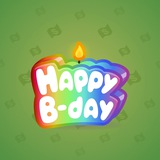 B-Day Candle #193