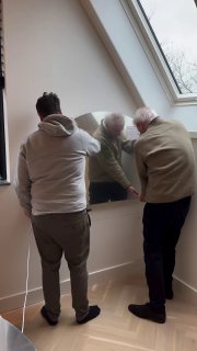 Обустройство туалетного столика в спальне Получилась прекрасная прикроватная зона на мансарде. идеи Подписывайся на нас в Макс! Дизайн интерьера - изображение 1 - обустройство, туалетного, столика