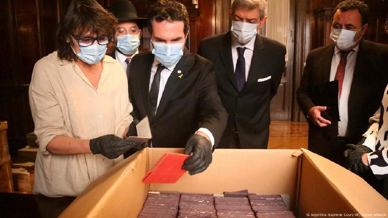 Argentina's top court finds boxes of Nazi items in basement