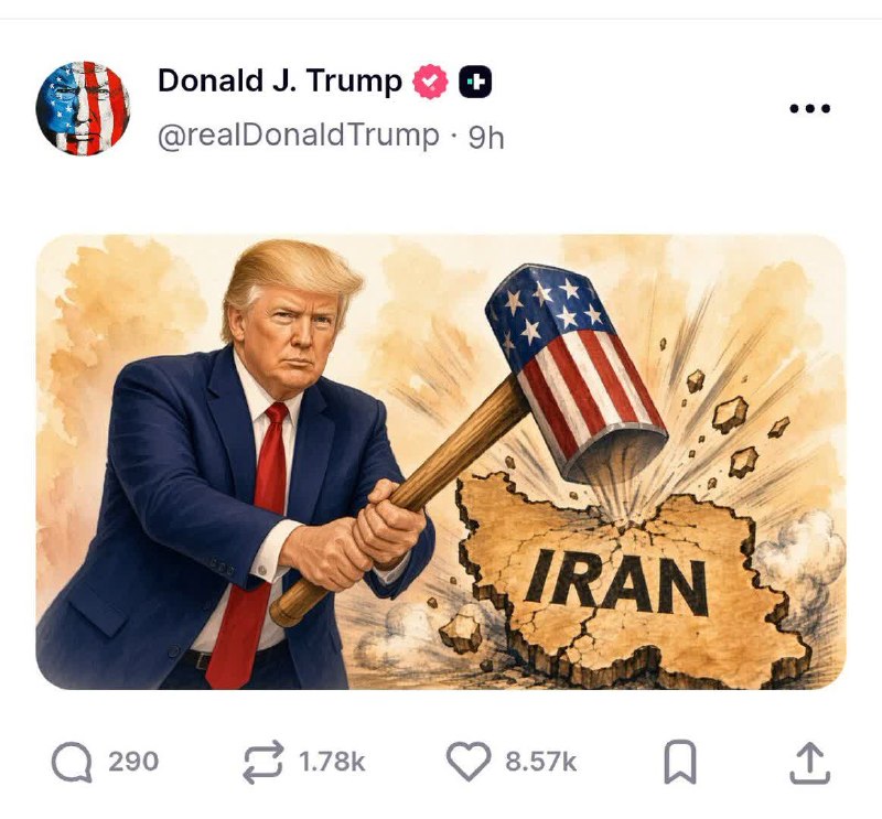 معارف اهل بیت (ع): 📛 پست جدید این شیطان را ببینید⁉️ بازم کسی هست بگه نه ببین منظورش جمهوری اسلامیهمنظورش سپاهه❗️علنی داره میگه نابودی ایران