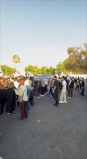 הפגנות המוניות של בוגרי מגזר מקצועות הרפואה מול משרד הבריאות בבגדד לדרישת מינוי