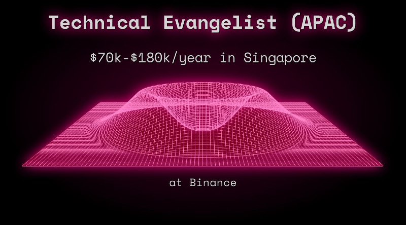 Web3 Technical Evangelist (APAC) in Singapore at Binance