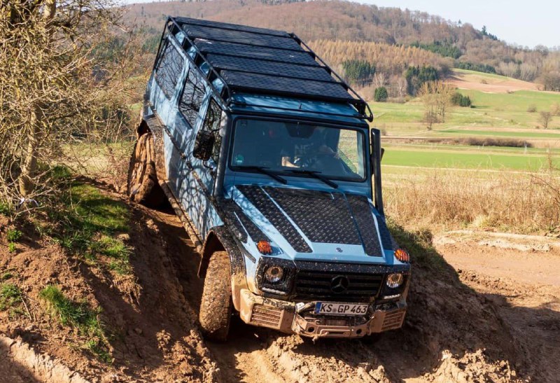 Из Mercedes G-Class в Германии сделали автодом