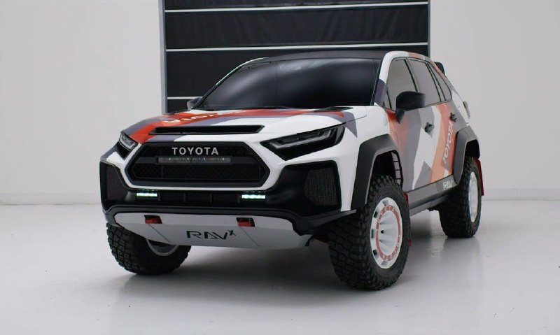 Toyota RAV4 получила раллийную версию Концепт Toyota RAV-X представляет собой гл