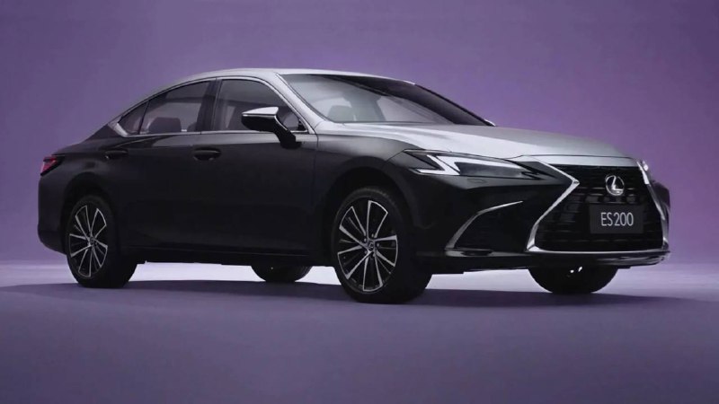 В Китае показали спецверсию Lexus ES 200 Moon Shadow. Главная фишка — двухцветная окраска: серебрист 3