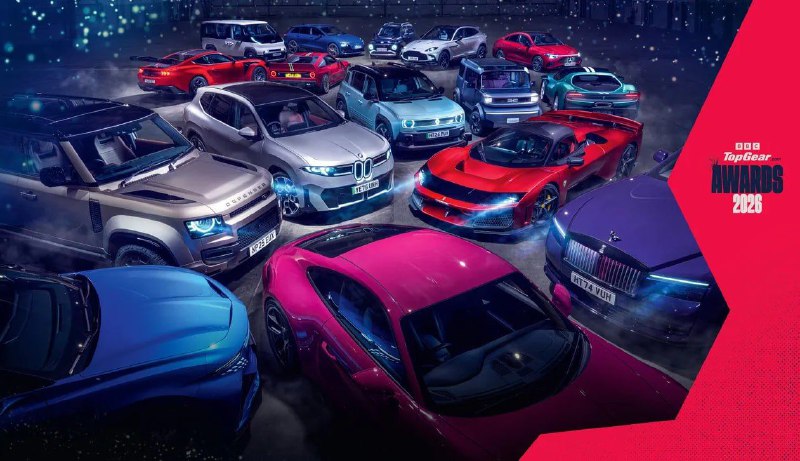 Лучшие автомобили 2025 года по версии Top Gear