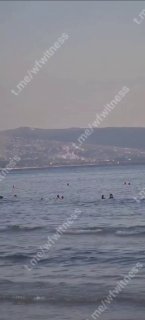 ️🇱🇧🇮🇱 צילומי התקיפה האווירית הישראלית על העיירה אל מנצורי, דרום לבנון.