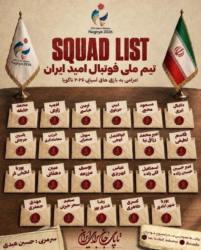 لیگ برتر | IrProLeague: ‼️لیستنهاییبازیکناندعوتشده به تیمامید برای دیدارهای آسیایی؛ بازیکنان دعوت شده از تراکتور و استقلال بعداز دیدارهایه