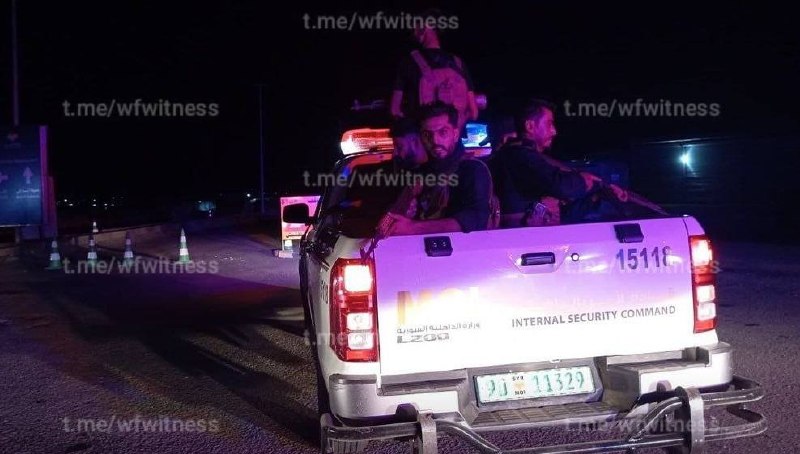️🇸🇾 כוחות ביטחון הפנים הגיעו לעיר עין אל-ערב, מזרחית לחאלב, סוריה.