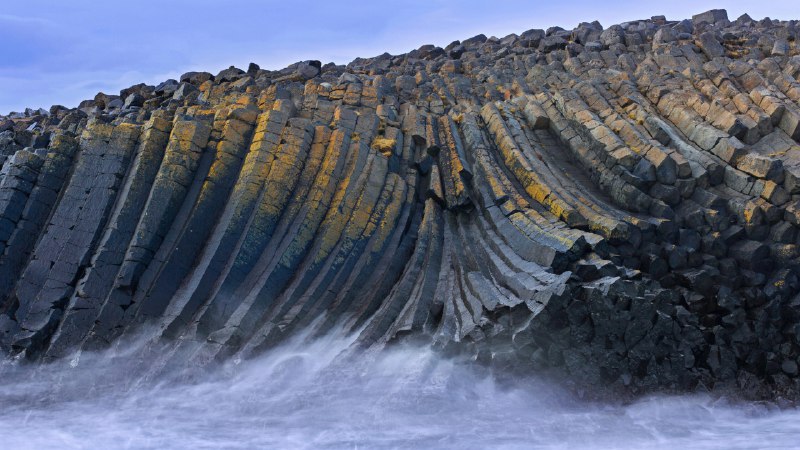 Rockin' those layersBasalt columns at Kálfshamarsvík, Skagi Peninsula, Iceland (© Arterra Picture Library/Alamy)