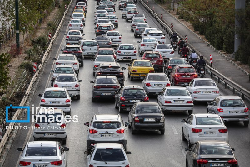 עומסי תנועה כבדים בציר חרז ובמספר צירים לטהרן