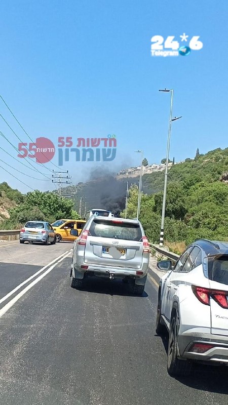 🇮🇱 מכביש נחל קנה. מומלץ לנסוע בדרכים חלופיות.