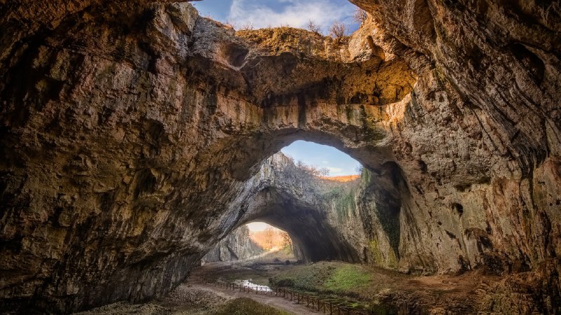 The skylights are a nice touchDevetashka Cave, Devetaki, Bulgaria (© Jasmine_K/Shutterstock)