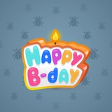 B-Day Candle #54