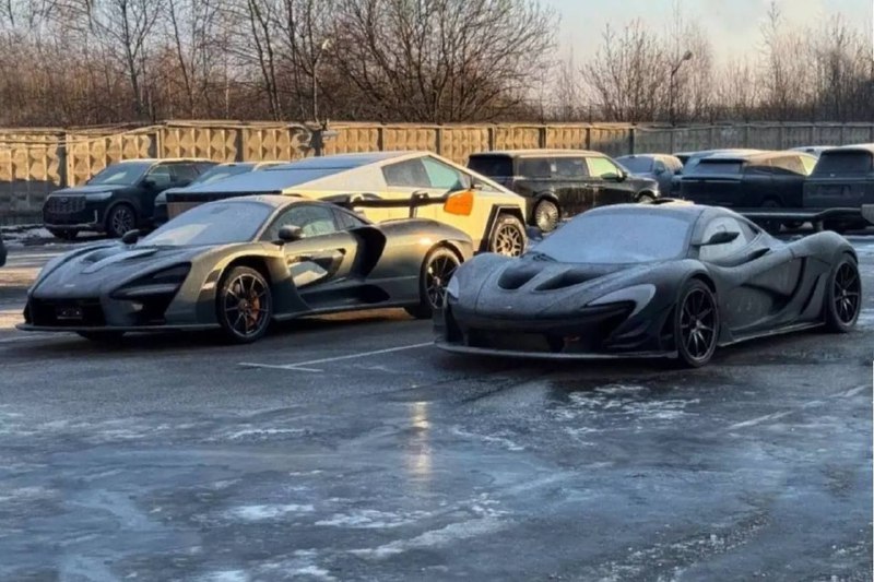 В Россию привезли редчайшие McLaren за $4 000 000.В Москве заметили гиперка