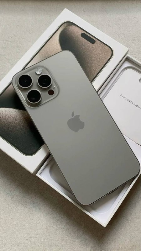 iPhone 15 Pro Max 256 ГБ, натуральный цвет. — фото 1