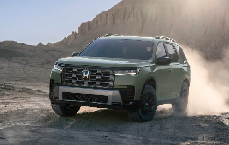 В США дебютировала обновленная Honda Pilot 6