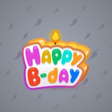 B-Day Candle #231