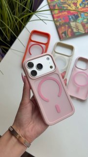 📱Чохли Чохол iPhone Colour MagSafe Pink