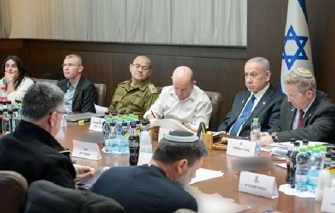🔸 ישיבת הקבינט הביטחוני של שבויי ישראל ערב ביקור נתניהו באמריקה