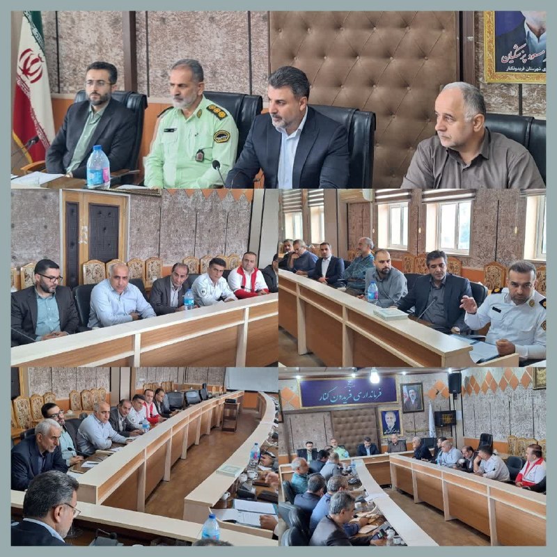 کانال خبری پیشکسوتان: 🔸 پنجمین جلسه شورای ترافیک شهرستان فریدونکنار به ریاست دکتر مهدی مرادی، فرماندار شهرستان و با حضور اعضای شورای ترافیک بر