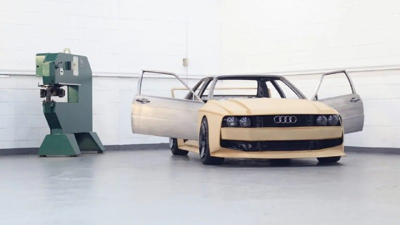 Легендарную Audi Quattro решили возродить — но в формате дорогого рестомода на базе RS 4. 5