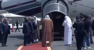 יו"ר הפרלמנט הקטרי הגיע לטהרן