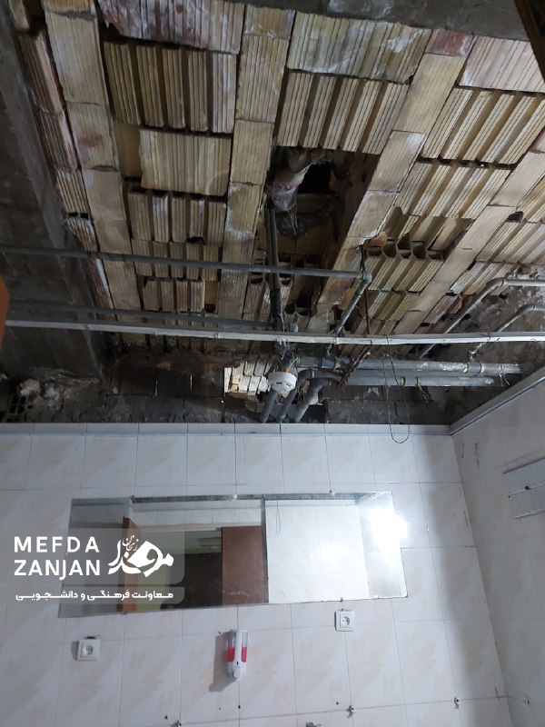 مفـــدا زنجــــان: 🔴#گزارش_تصویری | بازدید مدیر امور عمومی معاونت فرهنگی و دانشجویی به همراه کارشناس تاسیسات از خوابگاه آوینیاین بازدید در 
