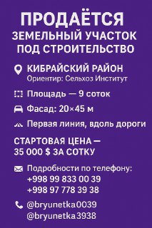 Сельхоз институт, Лимонария,  продается земельный участок 9-соток