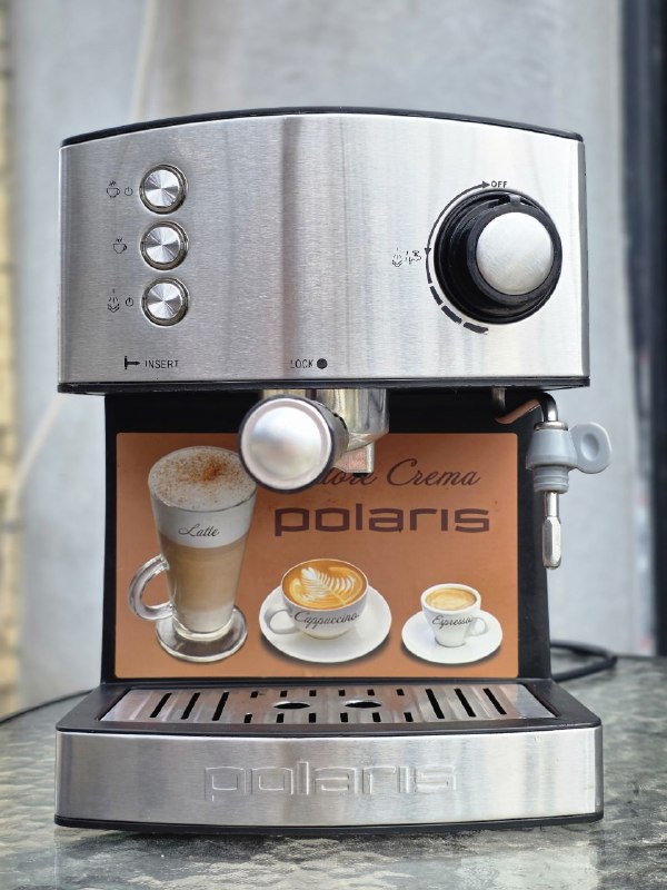 ☕ Рожковая кофеварка Polaris — фото 1
