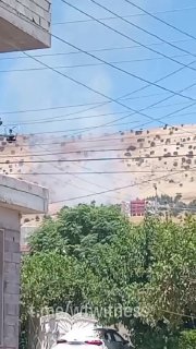 ️🇮🇶️ צילומים נוספים המציגים את המל"ט על קבוצות האופוזיציה האיראניות-כורדיות ליד העיר קויה, באזור כורדיסטן…