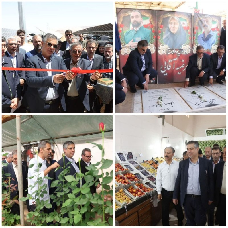 دیار آفتاب (اخبار استان مرکزی): 🔻افتتاح همزمان ۵۸ پروژه کشاورزی استان مرکزی🔸 مهدی زندیه‌وکیلی، استاندار مرکزی در دومین روز از هفته دولت، در سفر به محلات