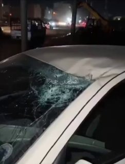 כלי רכב אזרחיים ניזוקו עקב ירי טילים אקראי על ידי הכיבוש האמריקאי בנפת ארביל